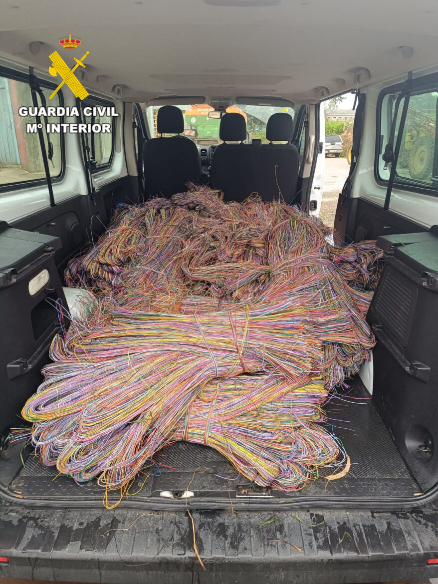 La Guardia Civil desarticula un grupo criminal itinerante especializado en el robo de cable de cobre - SURCO CLM, Diario digital