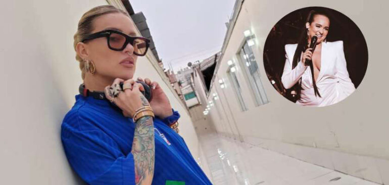 Daniela Darcourt respondió si hará o no colaboración con Leslie Shaw