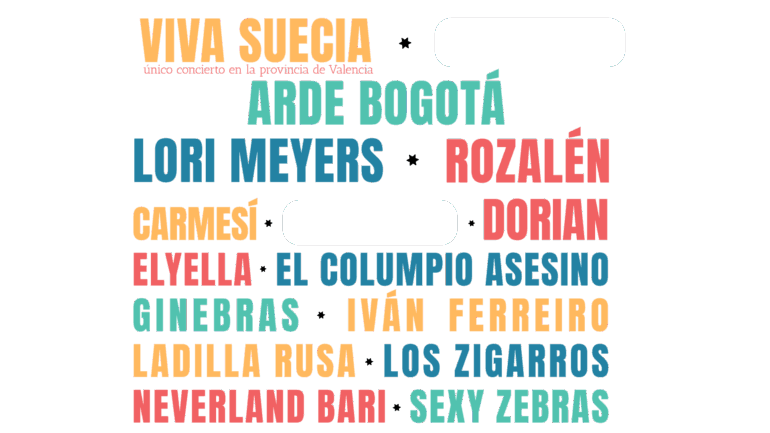 ARDE BOGOTÁ Y ROZALÉN SE SUMAN AL CARTEL DEL FESTIVAL MEDITERRÁNEA 2024
