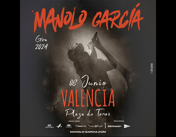 Suspendido el concierto de Manolo García en Valencia por climatología adversa y tormenta eléctrica