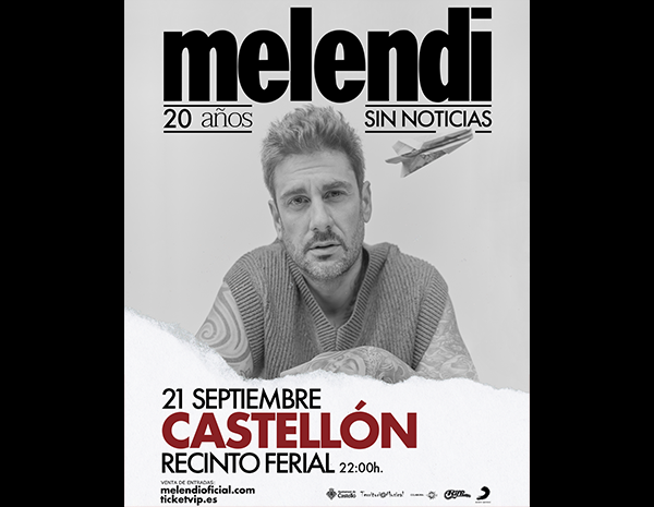 MELENDI CON SU EXITOSA GIRA “20 AÑOS SIN NOTICIAS” EN CASTELLÓN