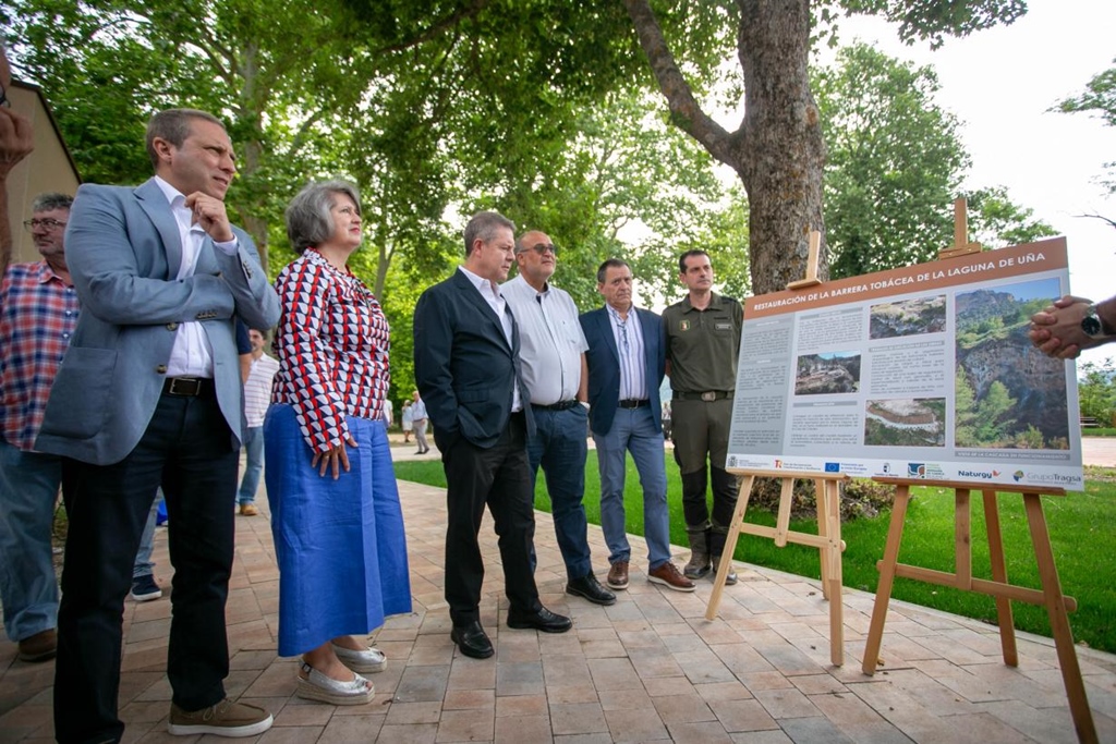 Restauración de la cascada de la Laguna de Uña por el Gobierno de Castilla-La Mancha - SURCO CLM, Diario digital